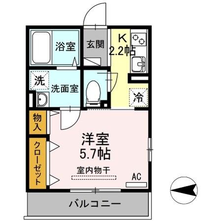 グランフィールズIIIの物件間取画像